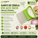 GARFO DE CEBOLA EM AÇO INOX – PRECISO E DURÁVEL