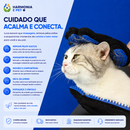 LUVA DE SILICONE PARA PETS – REMOVE PELOS E AUXILIA NA HIGIENE