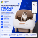 CAIXA DE AREIA AUTOMÁTICA PARA GATOS – AUTOLIMPEZA E SEM ODOR