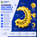 BRINQUEDO PET OSSO ESCOVA DE DENTES – RESISTENTE À MORDIDA
