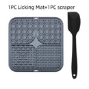 🐾 Tapete de Silicone para Cães – Lamber, Comedouro Lento, Distração no Banho, Ventosa de Silicone, Treinamento e Alimentação Pet