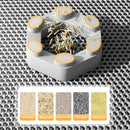 Tapete de Areia para Gatos Resistente, Impermeável, Duas Camadas, Antiderrapante, Lavável, Protetor de Piso para Caixa de Areia, Bloqueador de Grãos.