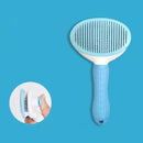 Escova para Cães e Gatos – Pente de Aço Inoxidável para Cuidados e Higiene