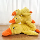 🦆 Patinho amarelo interativo de pelúcia – acessório pet divertido e aconchegante para cães.
