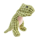 BRINQUEDO DE PELÚCIA DINOSSAURO PARA PETS – INTERATIVO E MACIO